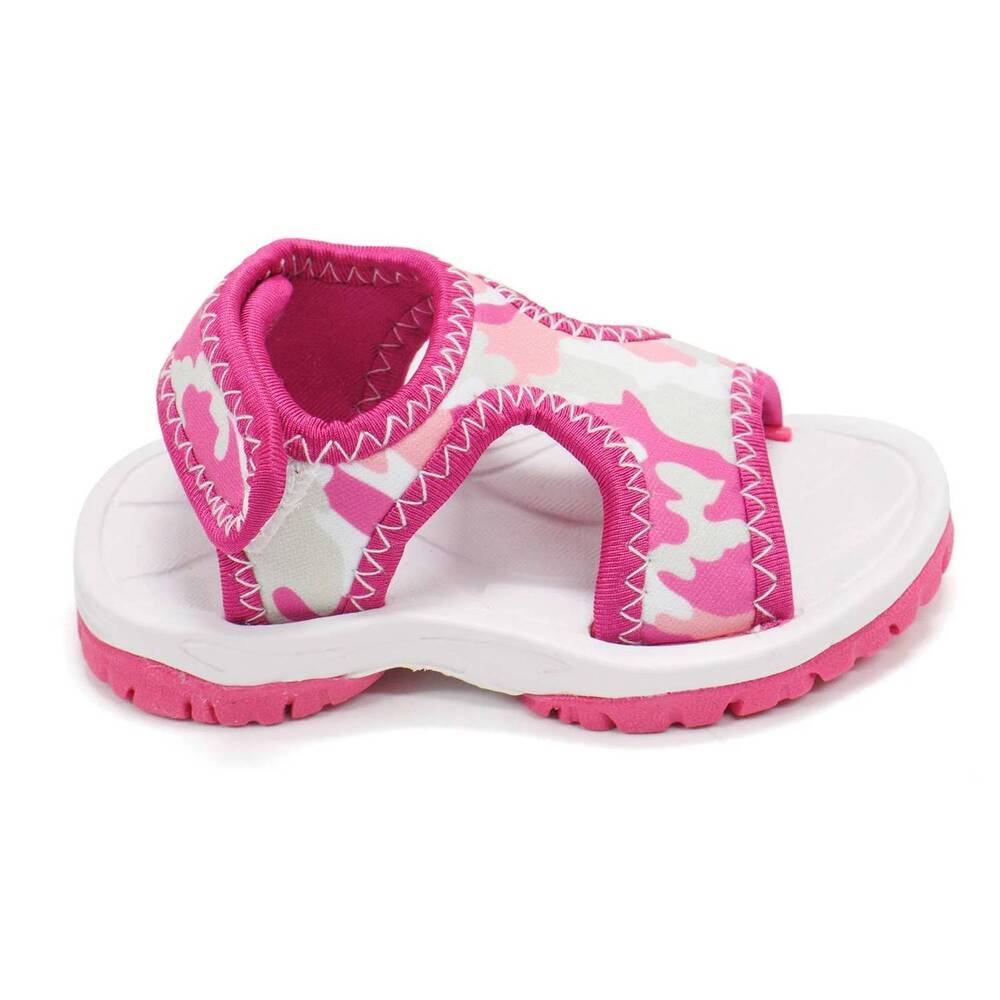 NEW NORTHSIDE toddler minnow sandals in pink camo